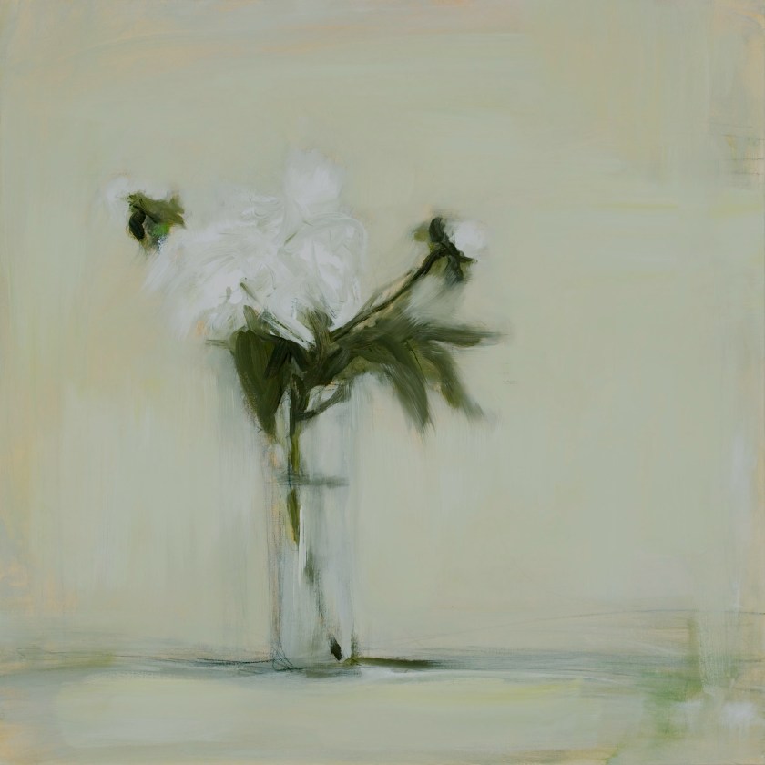 "Bloom", 24"x24", acrylic on canvas.